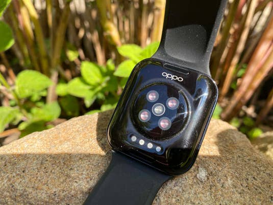 Rückseite der Oppo Watch