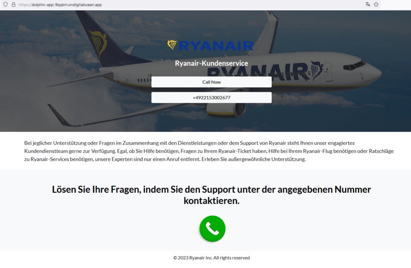 Ryanair, Flugzeug, Flug, Betrug