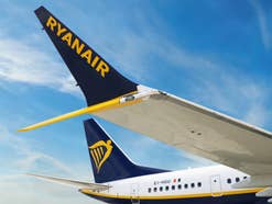 Ryanair Flugzeug.