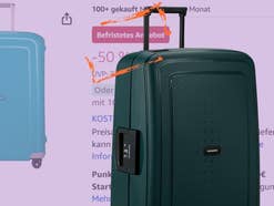 Samsonite-Koffer bei Amazon um 50 Prozent reduziert
