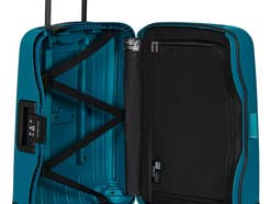 Samsonite S'Cure Koffer aufgeklappt