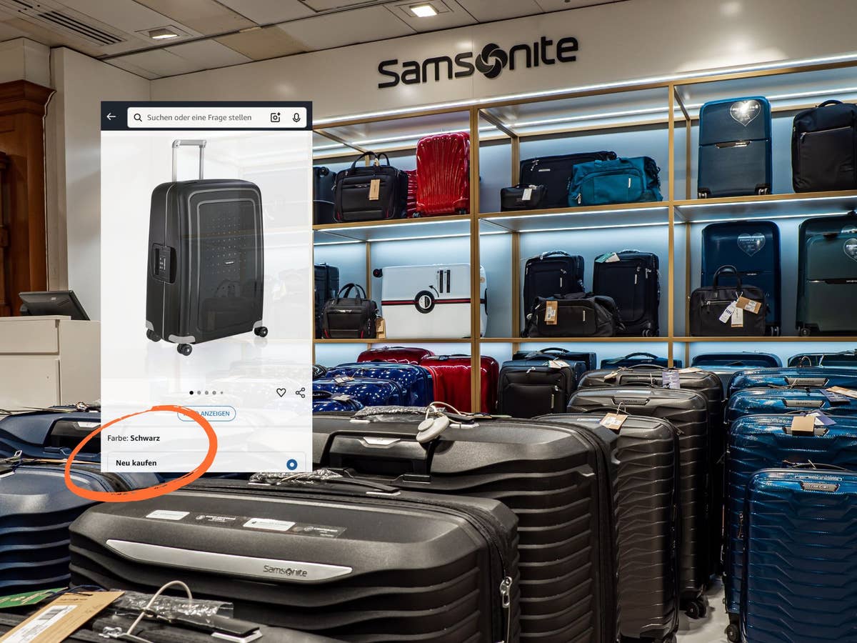 Koffer im Angebot: Samsonite-Gepäck bei Amazon