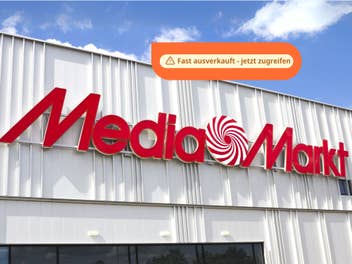 MediaMarkt Logo an einem Geschäft