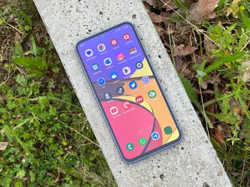 Ein Samsung Galaxy A-Smartphone