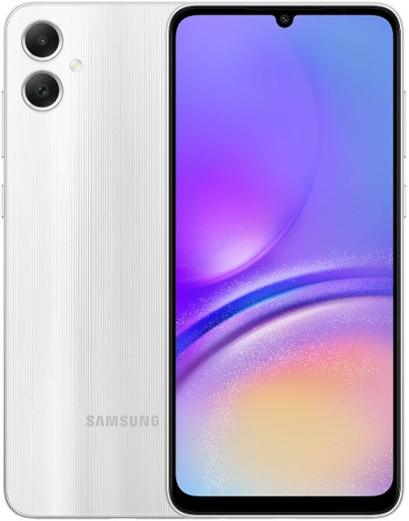 Front und Rückseite des Samsung Galaxy A05.