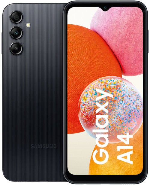 Samsung Galaxy A14 Front und Rückseite