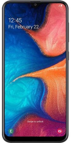 Samsung Galaxy A20 Datenblatt - Foto des Samsung Galaxy A20