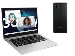 Samsung Galaxy Book Go und Galaxy A22 5G