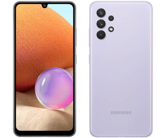 Samsung Galaxy A32 Vorderseite und Rückseite
