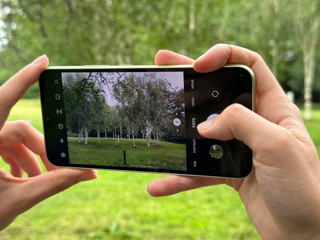 Fotografieren mit dem Samsung Galaxy A34