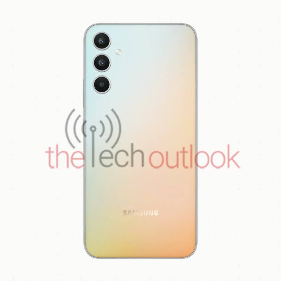 wische, um alle Farben des Samsung Galaxy A34 zu sehen Samsung Galaxy A34 Leak Weiß