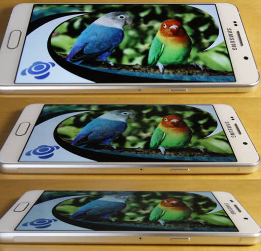 Samsung Galaxy A5 (2016) Blickwinkelstabilität Samsung Galaxy A5 (2016) Blickwinkelstabilität