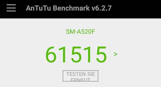Samsung Galaxy A5 (2017) im Benchmark-Test Samsung Galaxy A5 (2017) im Benchmark-Test