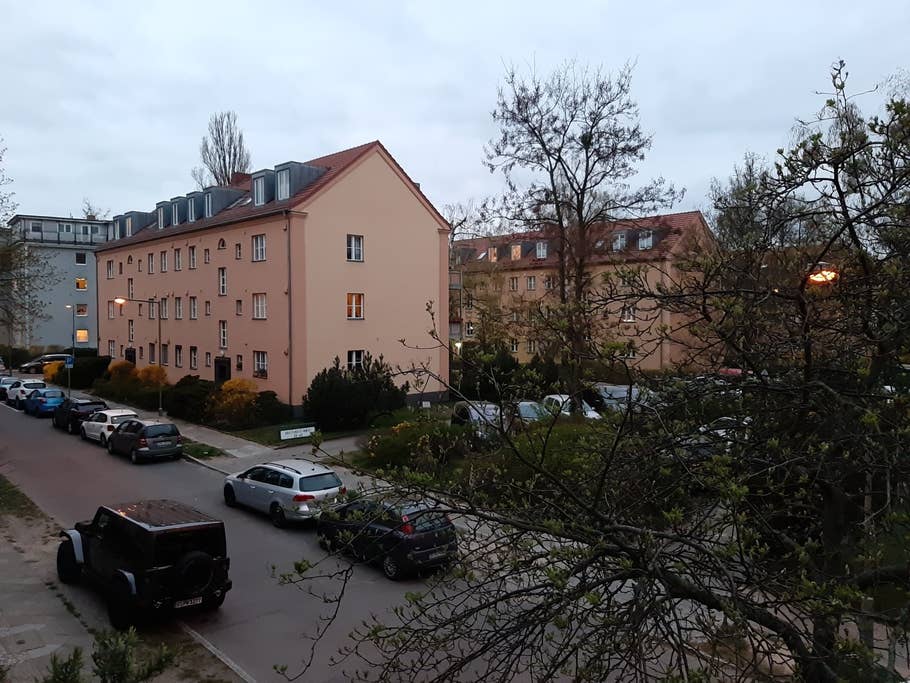 Aufnahme bei Dämmerung. Aufnahme bei Dämmerung.