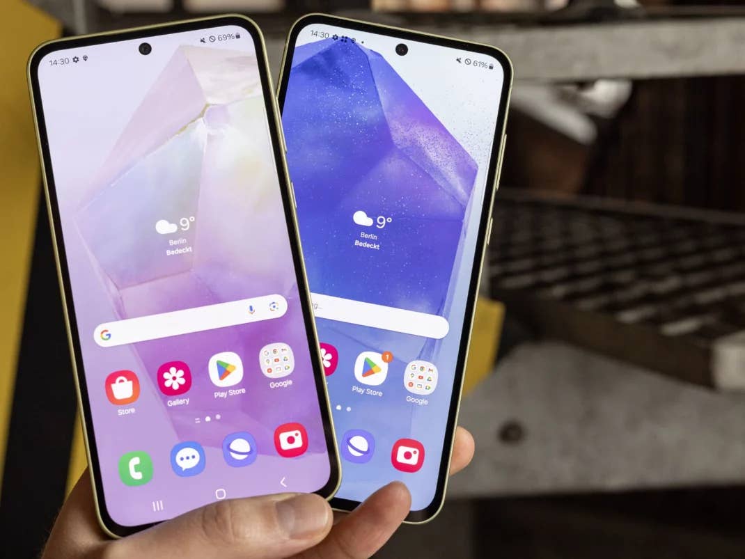 Samsung Galaxy A35 und Galaxy A55 im Vergleich