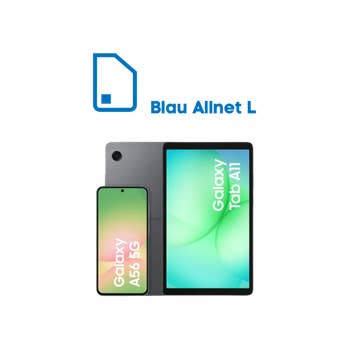 Samsung Galaxy A56 5G mit Galaxy Tab A11 mit 30 GB (5G)