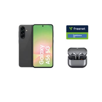 Samsung Galaxy A56 mit 2 Tarifen und Kopfhörern