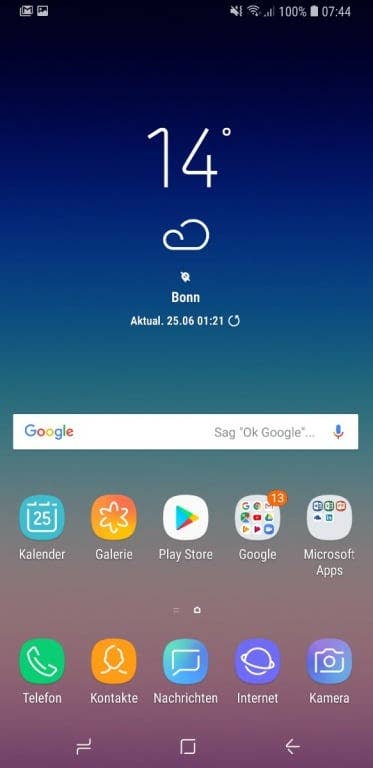 Samsung Galaxy A6+ im Test: Screenshots