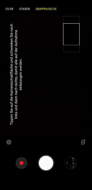 Samsung Galaxy A8 (2018) - Kamera-App