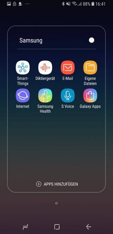 Samsung Galaxy A8 (2018) - Software