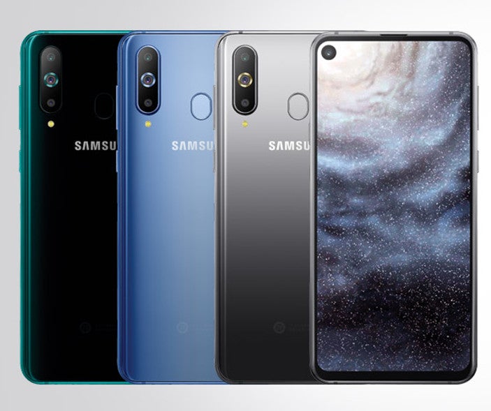Samsung Galaxy A8s in verschiedenen Ausführungen