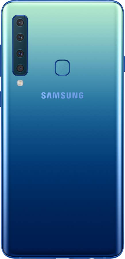 Samsung Galaxy A9 2018 Blau Hinten