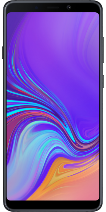 Samsung Galaxy A9 2018 Schwarz Front