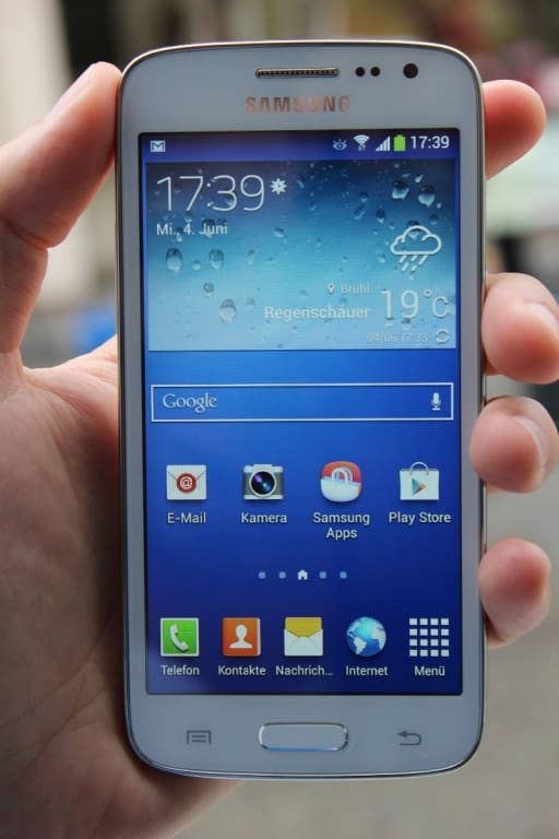 Samsung Galaxy Core LTE: Hands-On-Fotos
