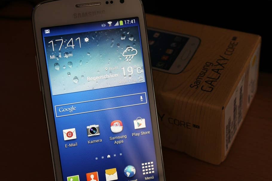 Samsung Galaxy Core LTE: Hands-On-Fotos