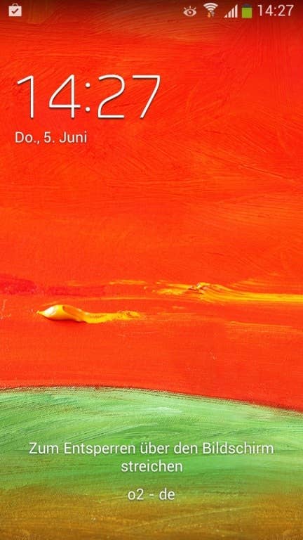 Samsung Galaxy Core LTE: Screenshots Benutzeroberfläche