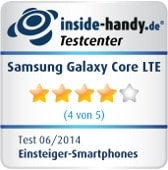 Samsung Galaxy Core LTE Testsiegel