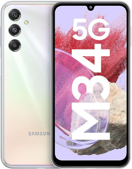 Front und Rückseite des Samsung Galaxy M34 5G