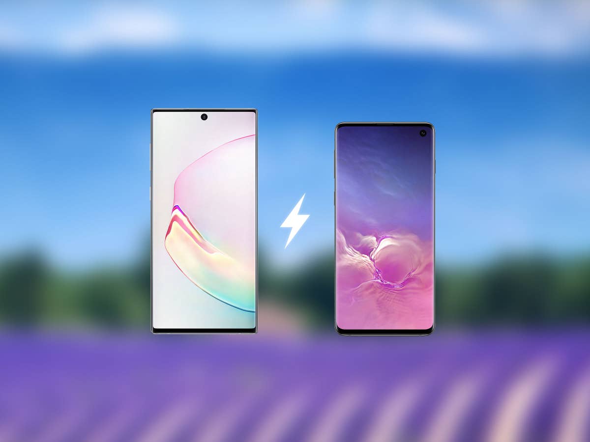 Vergleich Samsung Galaxy Note 10 vs. Galaxy S10