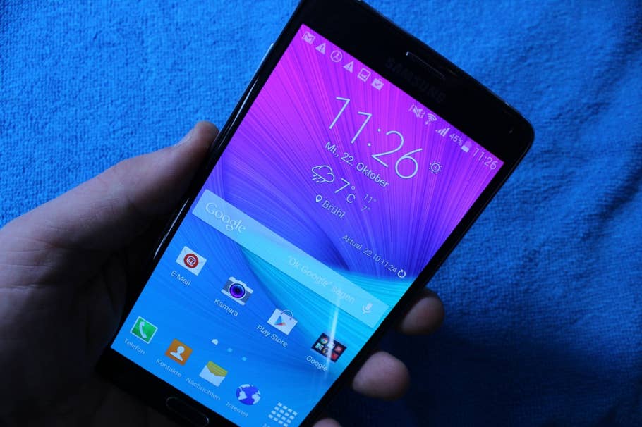 Samsung Galaxy Note 4 Hands-On-Bilder