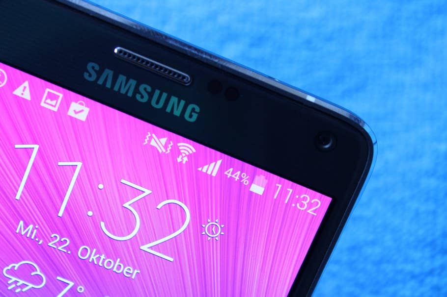 Samsung Galaxy Note 4 Hands-On-Bilder