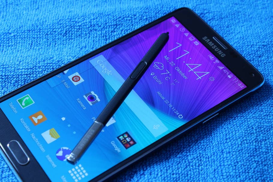 Samsung Galaxy Note 4 Hands-On-Bilder