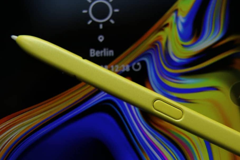 Samsung Galaxy Note 9: Der S Pen