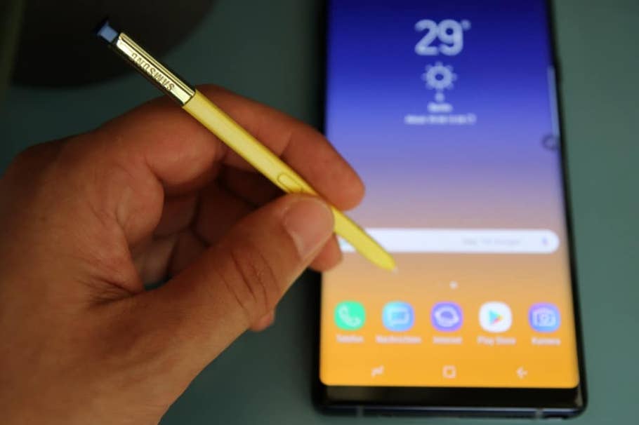 Samsung Galaxy Note 9: Der S Pen