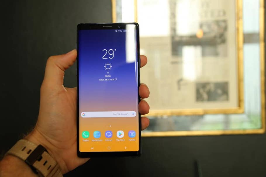 Samsung Galaxy Note 9: Hands-On