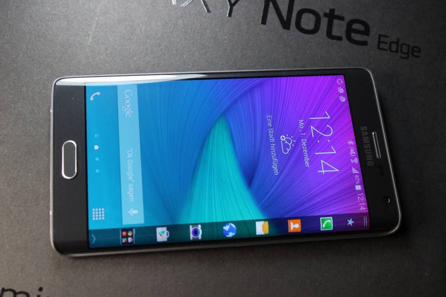 Samsung Galaxy Note Edge Hands-On-Bilder