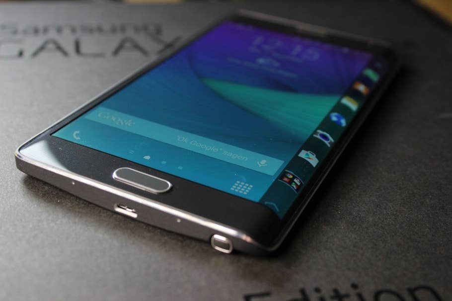 Samsung Galaxy Note Edge Hands-On-Bilder