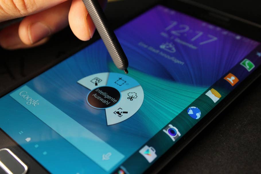 Samsung Galaxy Note Edge Hands-On-Bilder