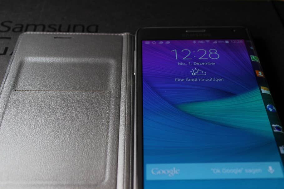 Samsung Galaxy Note Edge Hands-On-Bilder