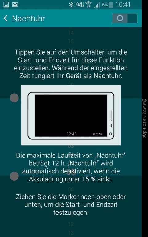 Samsung Galaxy Note Edge Screenshots