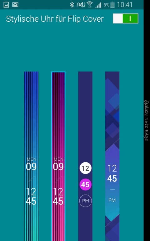 Samsung Galaxy Note Edge Screenshots