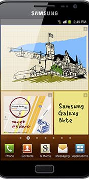 Samsung Galaxy Note Datenblatt - Foto des Samsung Galaxy Note