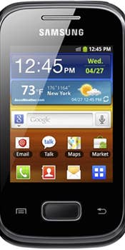 Samsung Galaxy Pocket Datenblatt - Foto des Samsung Galaxy Pocket