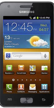 Samsung Galaxy R Datenblatt - Foto des Samsung Galaxy R