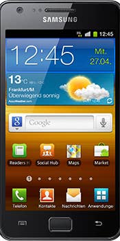 Samsung Galaxy S2 Datenblatt - Foto des Samsung Galaxy S2