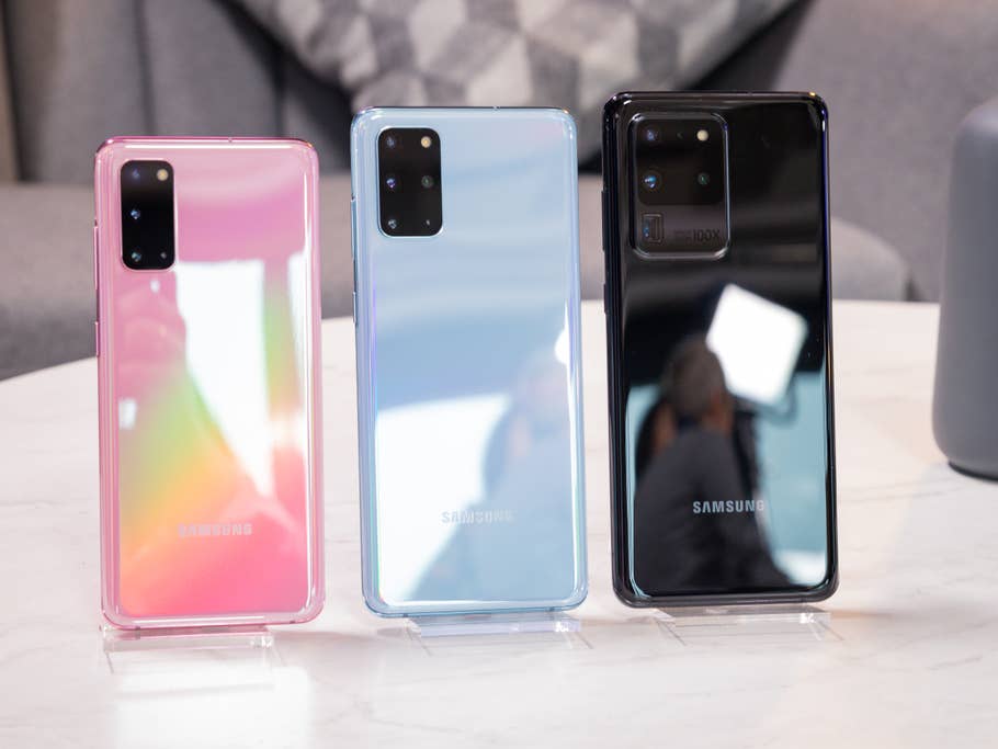 Samsung Galaxy S20, S20+ und S20 Ultra im Vergleich